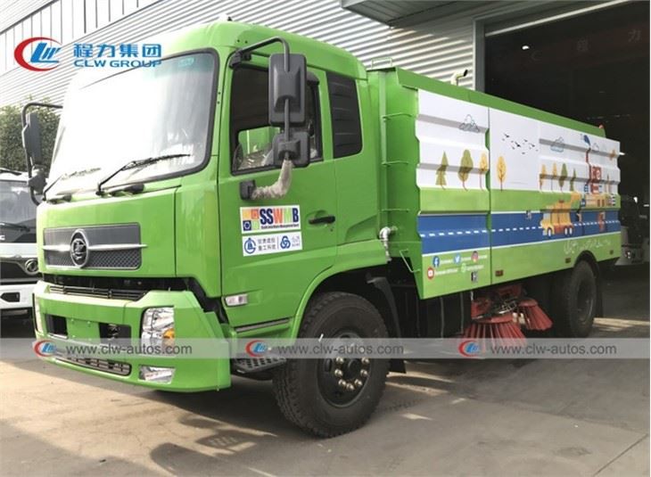 Dongfeng High Pressure Vacuum Road Sweeper Truck