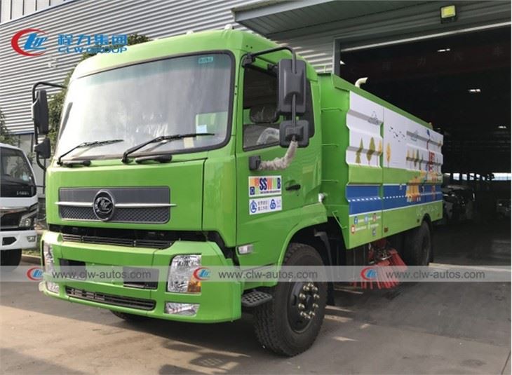 Dongfeng High Pressure Vacuum Road Sweeper Truck