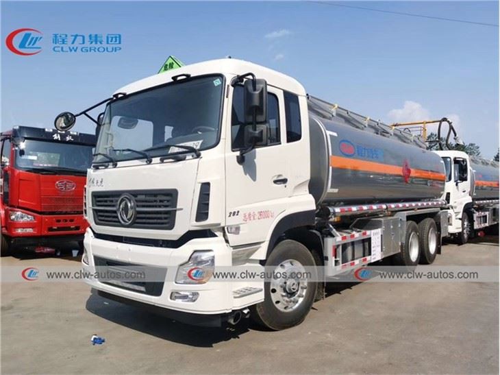 Dongfeng Kinland 20, 000liters 6X4 Aluminum Alloy Oil Tank Truck