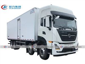 Dongfeng Kinland 8X4 30tons Refrigerated Van Box Truck
