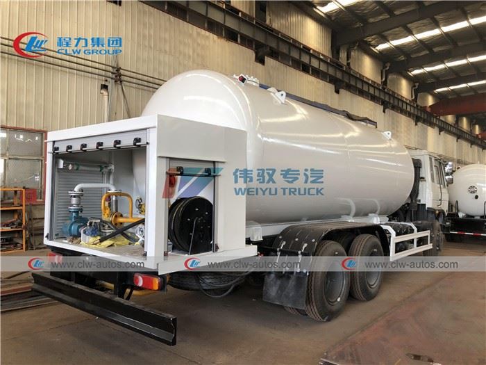 Dongfeng LHD 10tons LPG Bobtail Truck