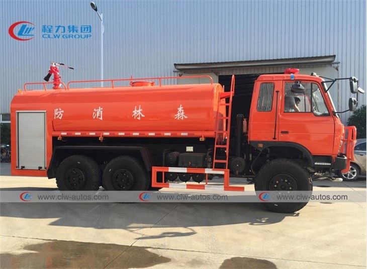Dongfeng 6x6 Full Drive Forest Fire Frighting Truck