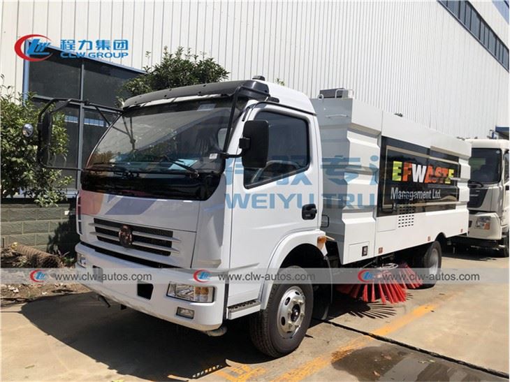 Dongfeng 8CBM Street Square Factory Cleaning Road Sweeper