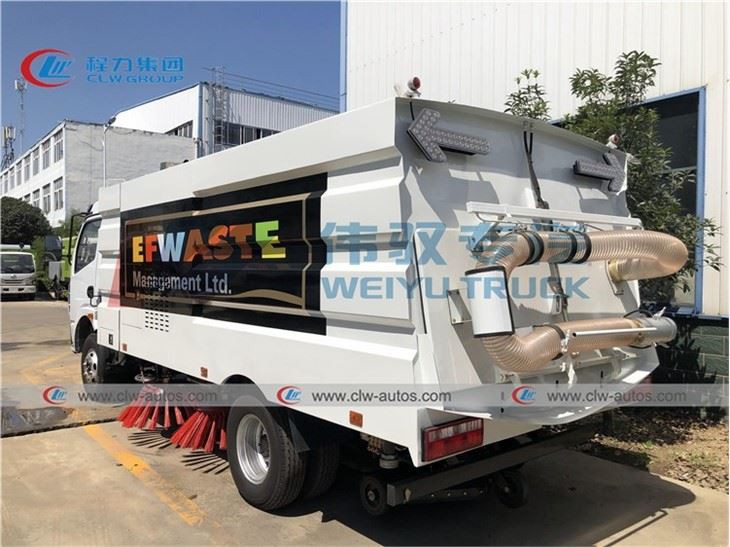 Dongfeng 8CBM Street Square Factory Cleaning Road Sweeper