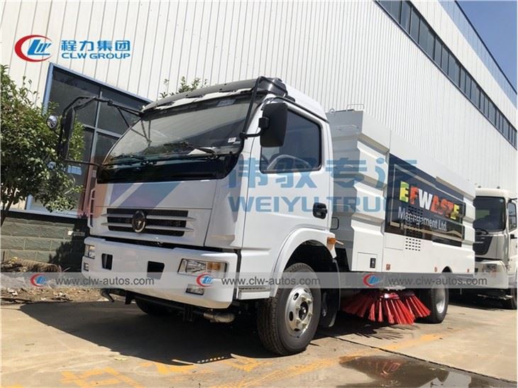 Dongfeng 8CBM Street Square Factory Cleaning Road Sweeper