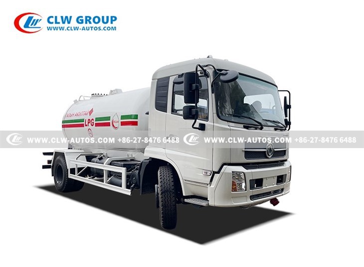 Dongfeng Tianjin 8tons LPG Tank Truck
