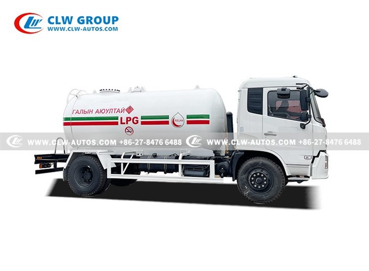 Dongfeng Tianjin 8tons LPG Tank Truck