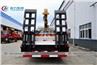 Dongfeng Cargo truck with telescopic boom 6.3tons XCMG crane and rear ladder12