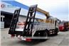 Dongfeng Cargo truck with telescopic boom 6.3tons XCMG crane and rear ladder13