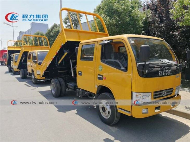 Double Row Cabin 5 Persons 3Ton Dump Truck