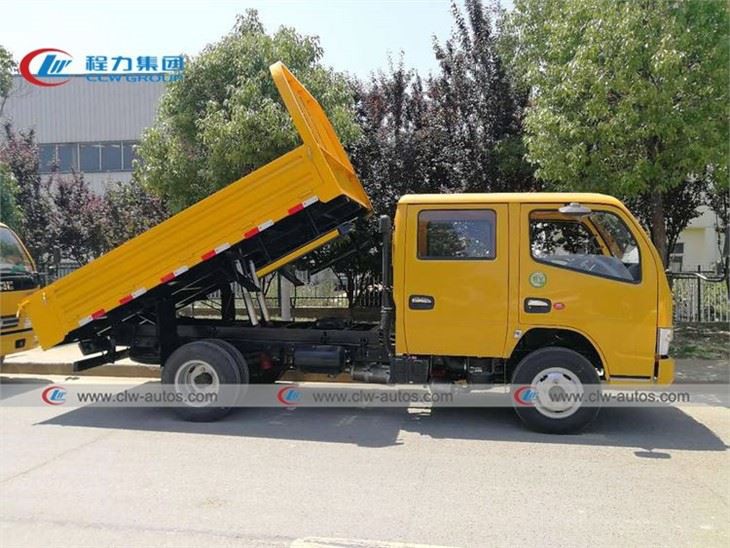 Double Row Cabin 5 Persons 3Ton Dump Truck