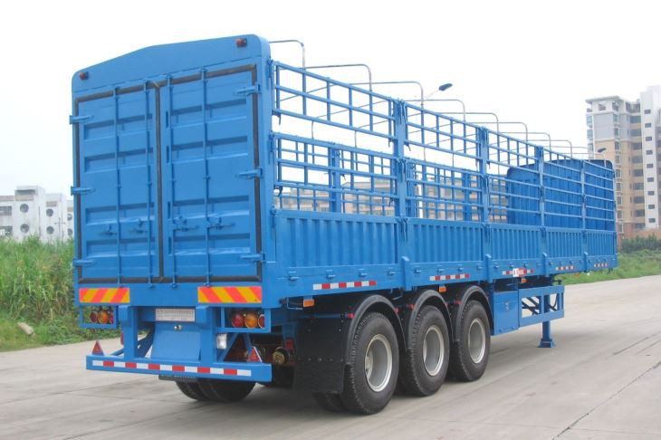 Drop Side Cargo Semi Trailer