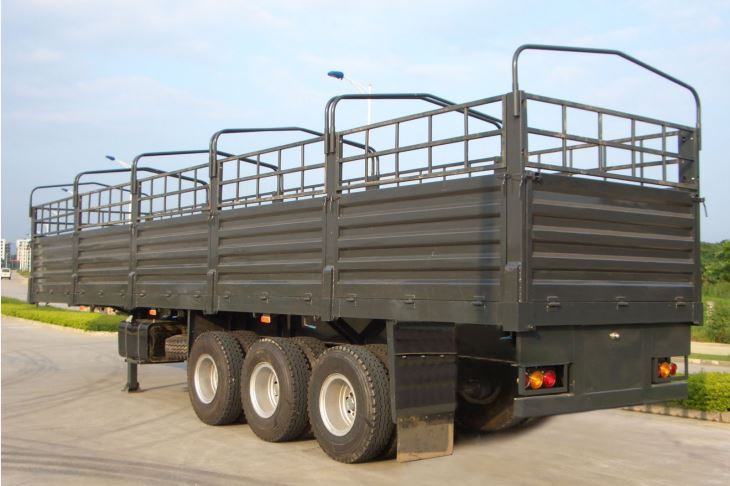 Drop Side Cargo Semi Trailer