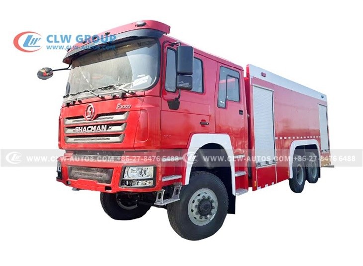 Shacman Water Foam Fire Engine Truck