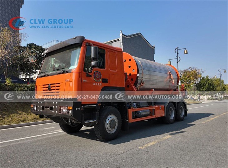 Sinotruk Emergency Rapid Bridge Deployment Truck