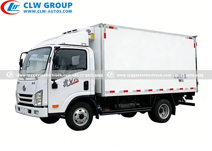 FAW 1-2Tons Freezer Refrigerated Truck