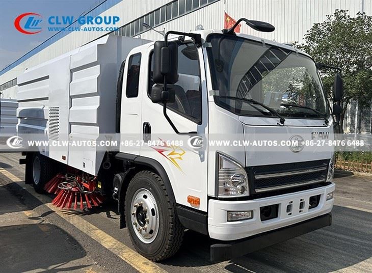 FAW 10CBM Truck Mounted Road Sweeper