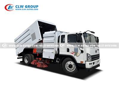 FAW 10CBM Truck Mounted Road Sweeper