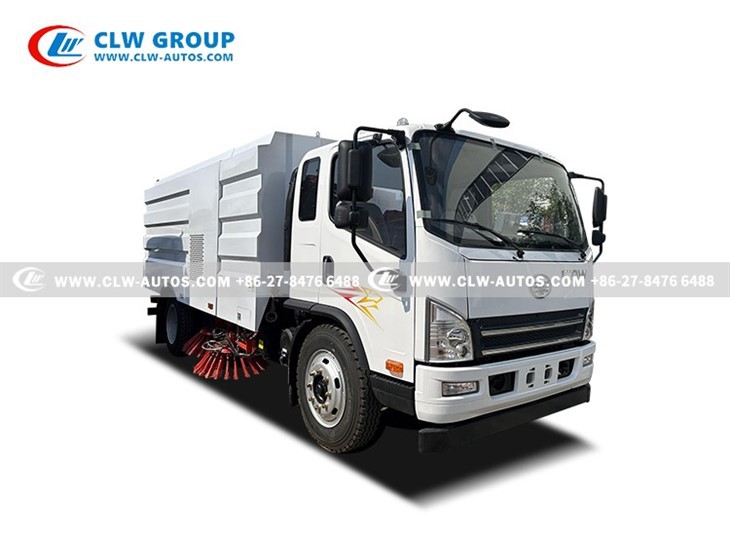 FAW 10CBM Truck Mounted Road Sweeper