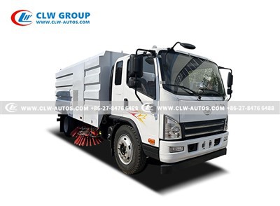 FAW 10CBM Truck Mounted Road Sweeper