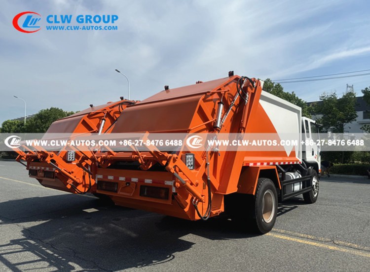 FAW 10Tons Garbage Truck For Rwanda