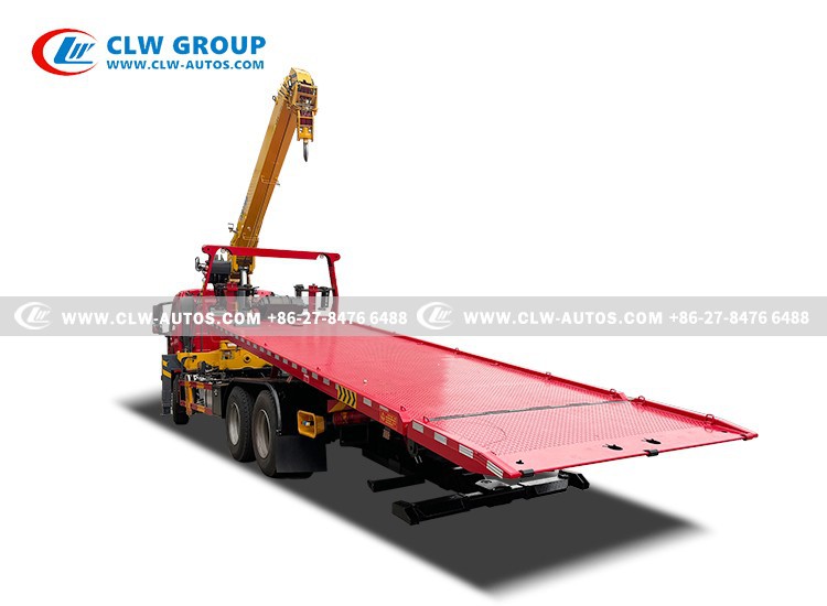 16T Flatbed Tow Truck