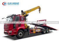 16T Flatbed Tow Truck
