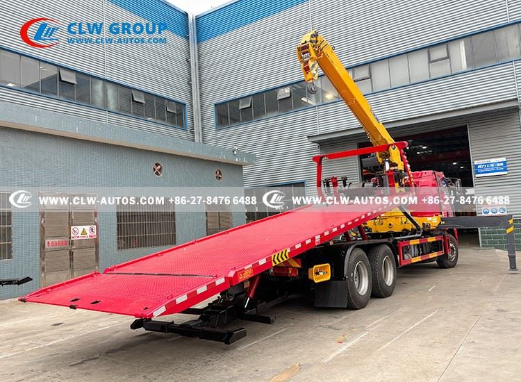 16T Flatbed Tow Truck