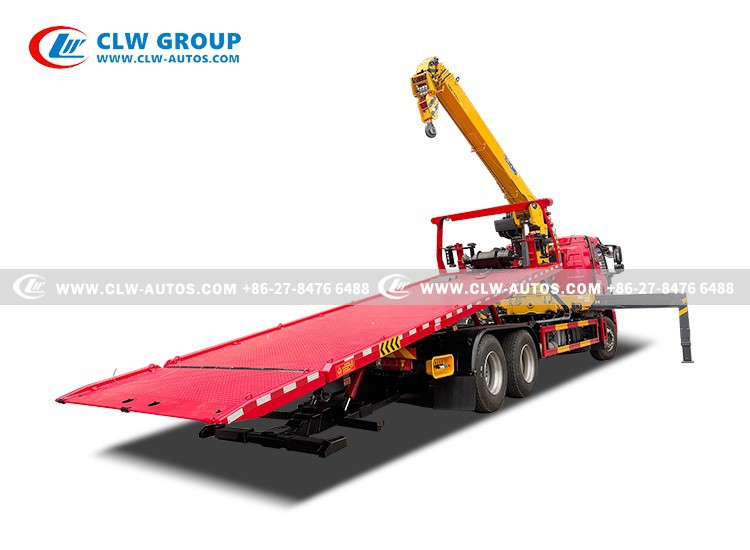 16T Flatbed Tow Truck
