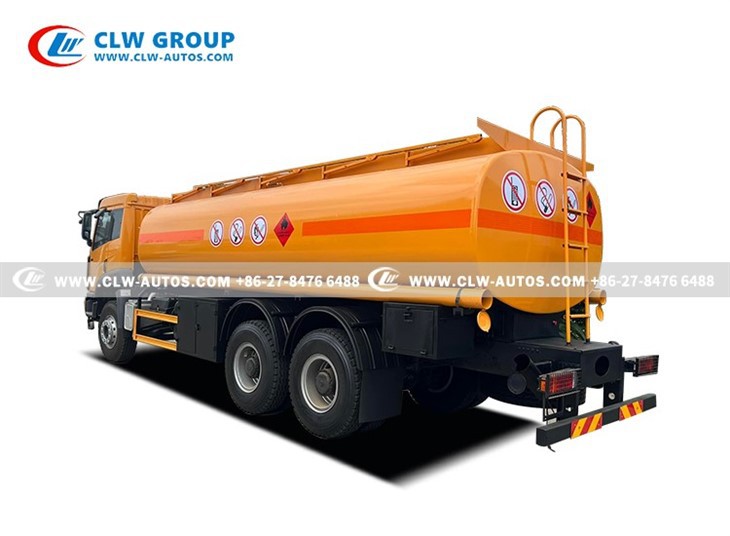 Export FAW 25cbm 25,000L Oil Tank Truck For Sale