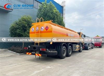 Export FAW 25cbm 25,000L Oil Tank Truck For Sale