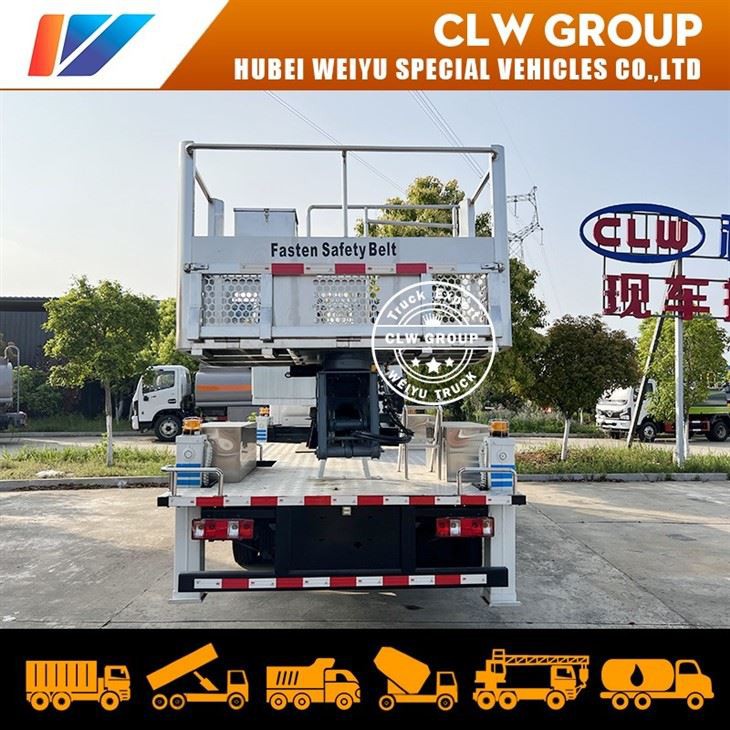 FAW 25M Aerial Work Vehicle With Telescopic Crane