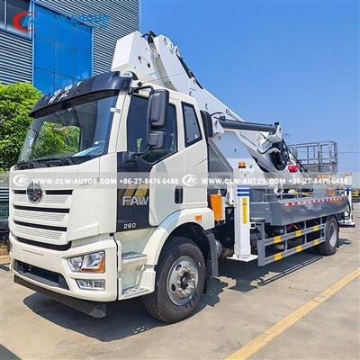 4FAW 34m Straight boom Aerial Lift Truck