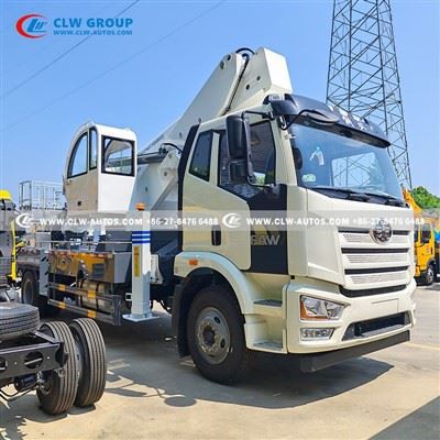 5FAW 34m Straight boom Aerial Lift Truck