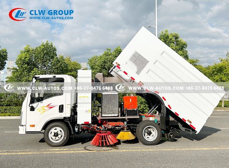 FAW 3CBM Small Street Sweeper Truck