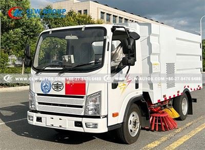 FAW 3CBM Small Street Sweeper Truck