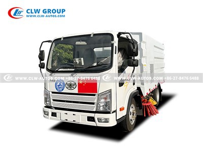 FAW 3CBM Small Street Sweeper Truck