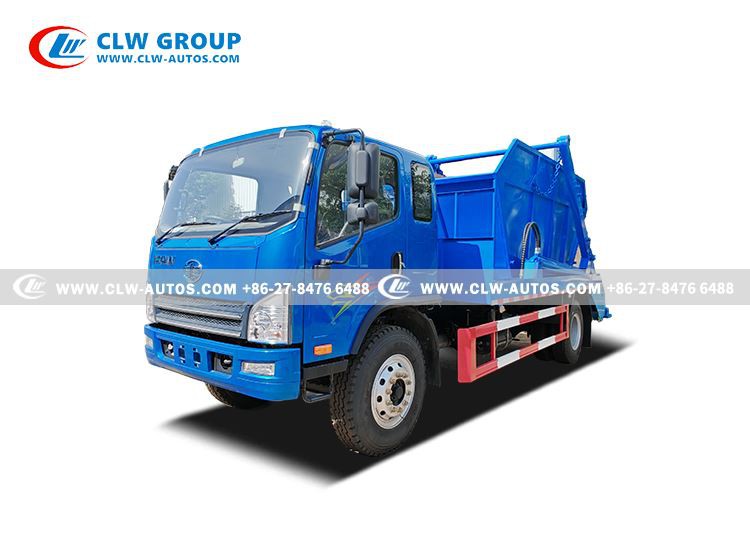 FAW 3T Swing-arm Refuse Collection Truck