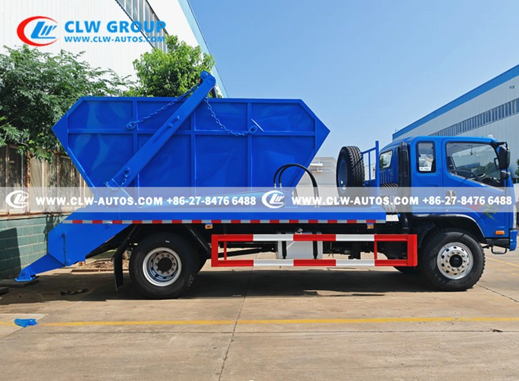 FAW 3T Swing-arm Refuse Collection Truck