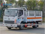 FAW 3Ton Cylinder Transport Truck With 1Ton Hydraulic Platform