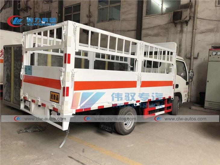 FAW 3Ton Cylinder Transport Truck With 1Ton Hydraulic Platform
