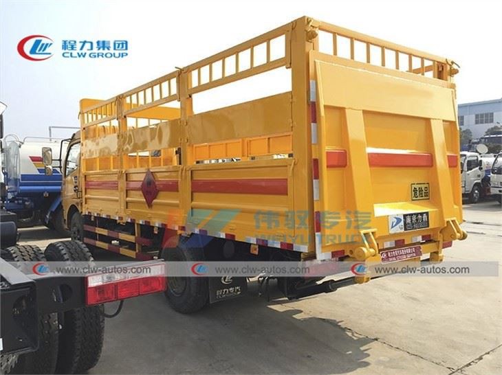 FAW 3Ton Cylinder Transport Truck With 1Ton Hydraulic Platform