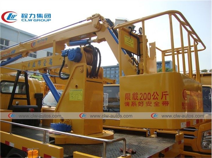 FAW 4X2 16meters Folding Arm Aerial Work Platform Truck