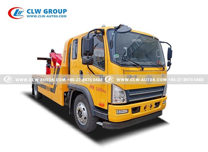 FAW 3 Tons Integrated Wrecker Tow Truck