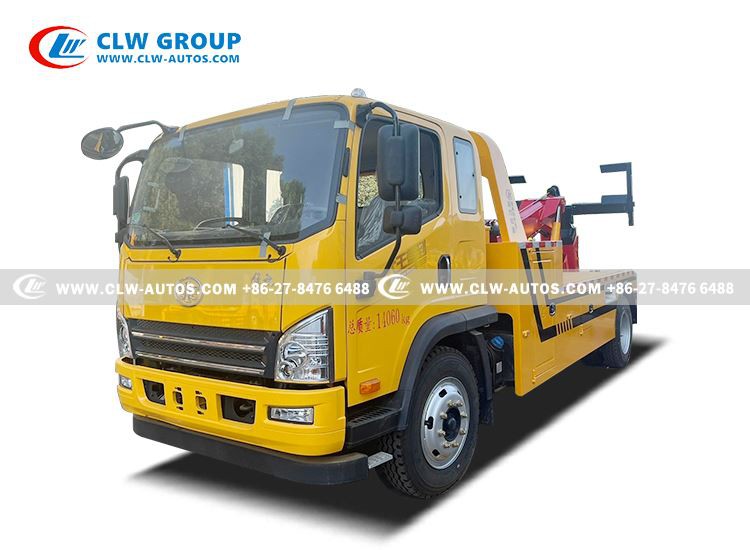FAW 3 Tons Integrated Wrecker Tow Truck