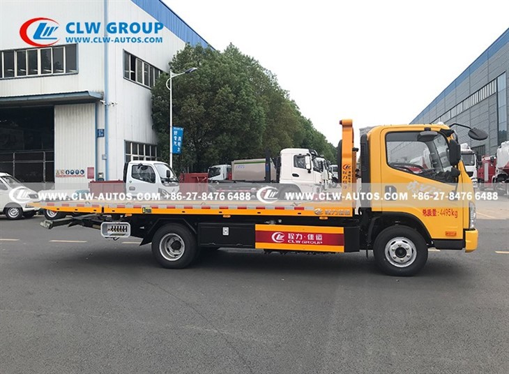 FAW 4x2 4Tons Tilt Tray Flatbed Towing Ttruck
