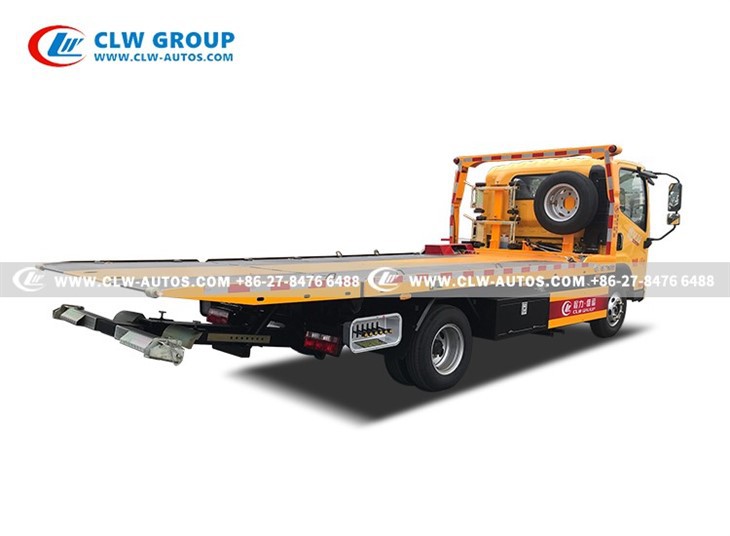 FAW 4x2 4Tons Tilt Tray Flatbed Towing Ttruck