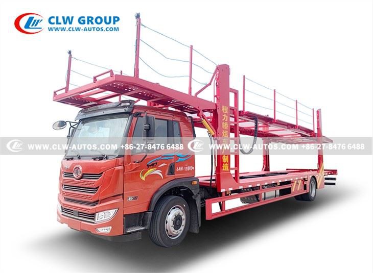 FAW 5-6 Units Cars Transport Hauler Hauling Truck