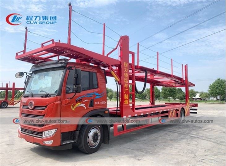 FAW 5-6 Units Cars Transport Hauler Hauling Truck