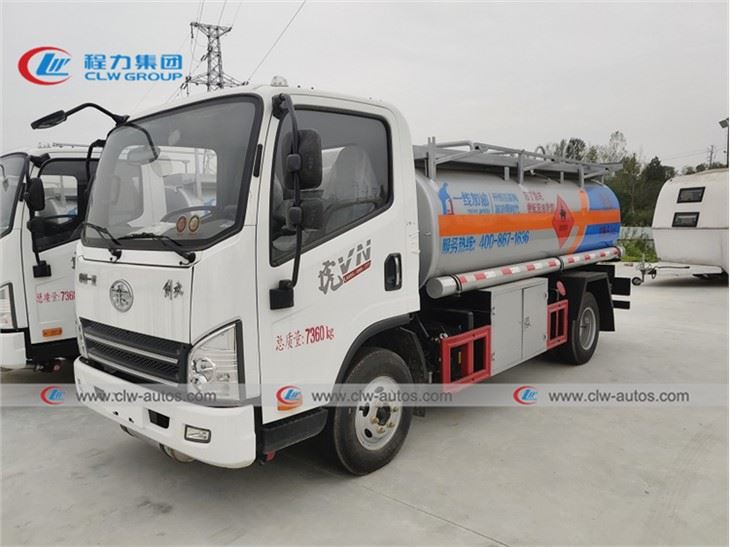 FAW 5000Liters 5Tons Fuel Refueller Truck